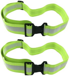 hivisible 2 reflective belt for running army pt belt reflective running gear