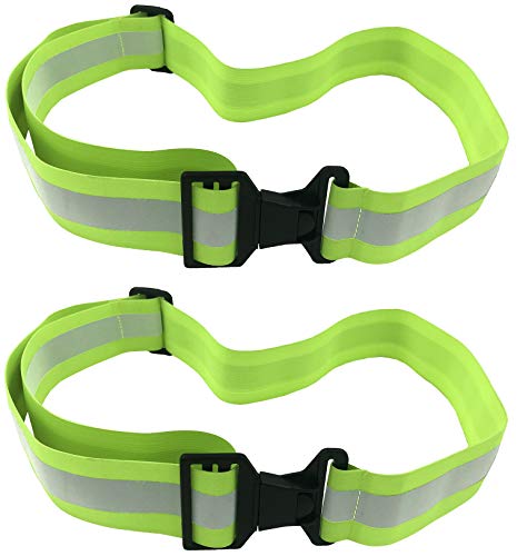 HiVisible 2 Reflective Belt for Running Army PT Belt Reflective Running Gear