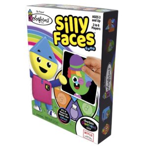 Colorforms — Silly Faces Game — Family Fun with Classic Activity — Ages 3+