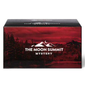 hunt a killer the moon summit mystery complete box set - murder mystery game for true crime fans with evidence & puzzles - solve crimes at date night or family game night - age 14+