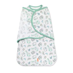 SwaddleMe® Room to Grow™ Swaddle – 0-6 Months, 1-Pack (Into The Wild) Baby Swaddle Wrap Grows with Baby, Transitioning to Arms Out Sleep to Safely Roll and Self-Soothe