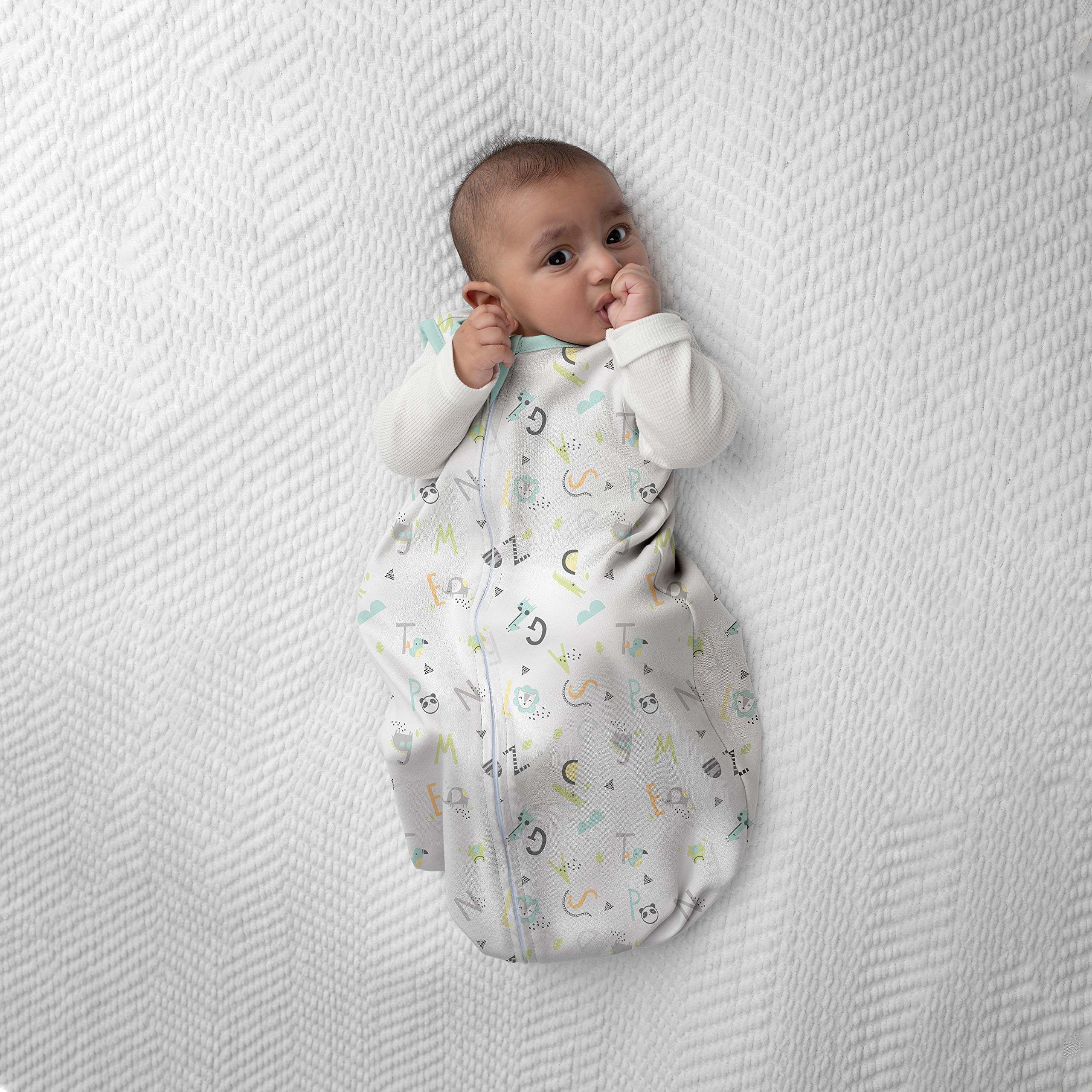 SwaddleMe Night Sack Sleeper, Size Small/Medium, 0-3 Months, Loose-fit Infant Sleep Sack Wearable Blanket Leaves Baby’s Arms Out for Safe, Cozy Sleep, in The Clouds