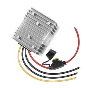 dkplnt 20a 240w 12v golf cart 48v 36v to 12v converter voltage regulator reducer transformer with fuse