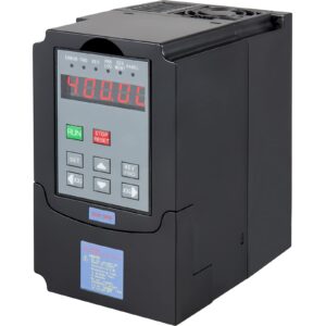 vevor vfd 7.5kw,variable frequency drive 35a,cnc vfd motor drive inverter converter 220v,for spindle motor speed control (1or 3 phase input, 3 phase output)