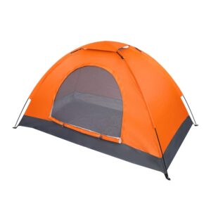 kcelarec single person pop up tent, waterproof dome tent for camping outdoor hiking