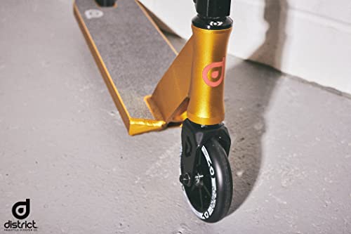 District Pro Scooters Titan Complete Stunt Street Scooter - Intermediate and Beginner Freestyle Scooter for Kids, Teens, and Adults of Any Age