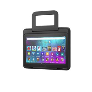 Amazon Kid-Friendly Case for Fire HD 8 tablet (Only compatible with 10th generation tablet, 2020 release), Black