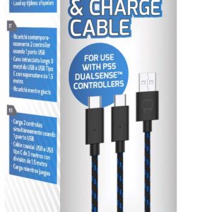 Venom 3 Metre Dual Play & Charge Cable (PS5)