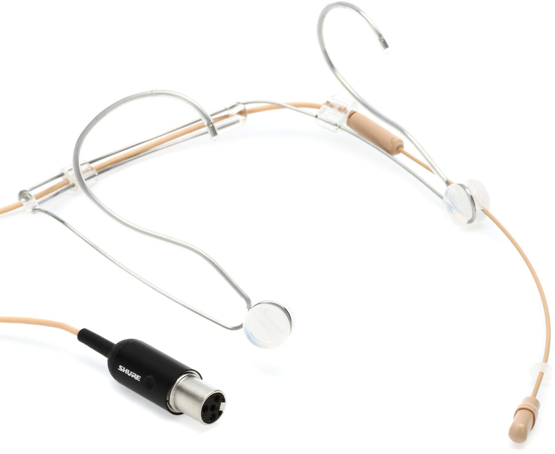 Shure DuraPlex Omnidirectional Headset Microphone, MTQG Connector, Tan (DH5T/O-MTQG)