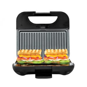 kalorik multi-purpose waffle, grill and sandwich maker, stainless steel (sm 47451 ss)