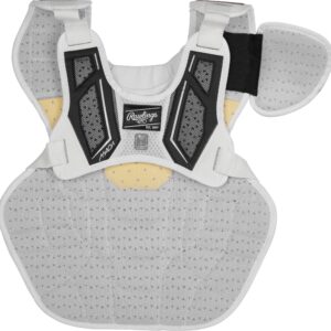 Rawlings | MACH Catcher's Chest Protector | Baseball | Intermediate | Black/Black