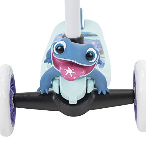Huffy Disney Frozen 3D Tilt 'n Turn 3-Wheel Scooter, Sea Crystal Blue