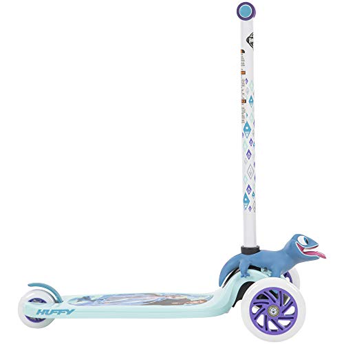 Huffy Disney Frozen 3D Tilt 'n Turn 3-Wheel Scooter, Sea Crystal Blue