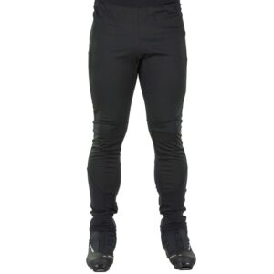 swix men's cross-country skiing active alpine alpamayo 2.0 tight pants, black, medium