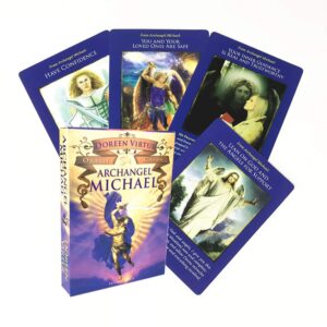 44 tarot cards for archangel michael oracle table games funny board tarot deck card games english for families party dropship