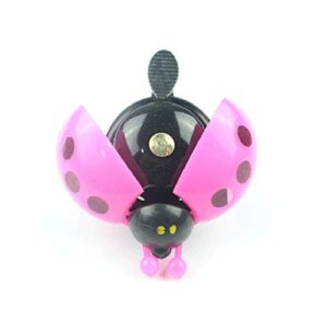 NUOBESTY Bike Handlebar Bell Ladybug Bike Bell Bike Bell for Kids Ladybug Bell Ladybug Bike Horn Child Handlebar Scooter Cartoon Bike Bell