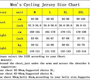 Men's Cycling Jersey Long Sleeve Bike Jacket Biking Shirt Quick Dry Breathable Mountain Bicycle Clothing