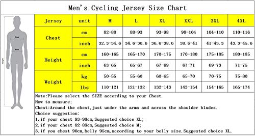 Men's Cycling Jersey Long Sleeve Bike Jacket Biking Shirt Quick Dry Breathable Mountain Bicycle Clothing