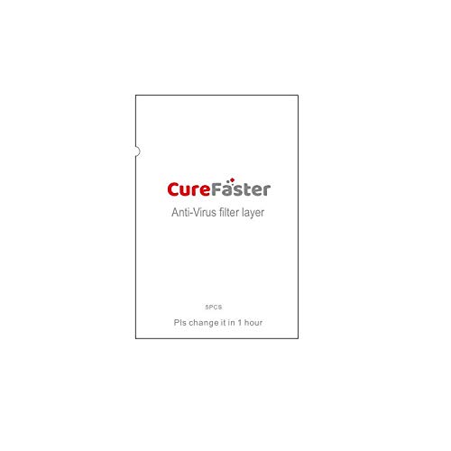 Curefaster Filter Replacement Layers-5pcs per Pack,Compatible only Wound Care Healer