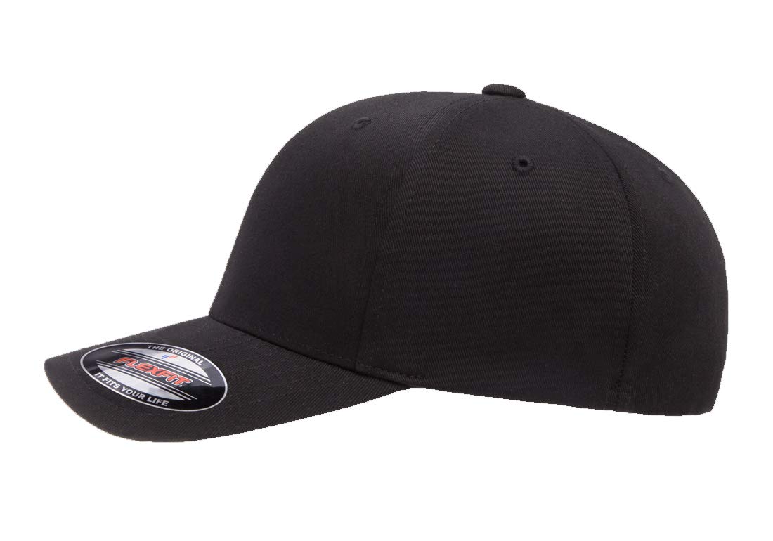 2003 2004 Ford Mach 1 Mustang Classic Outline Design Flexfit 6277 Athletic Baseball Fitted Hat Cap Black L/XL