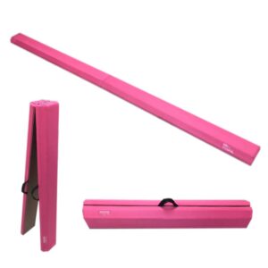 wood core folding beam pink