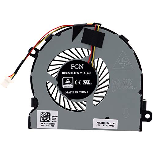 Deal4GO CPU Cooling Fan CGF6X 3RRG4 03RRG4 for Dell Inspiron 15 5547 5548 5545 5543 5542 5557 3467 3565 3567 3568 3576 5445 5447 5448