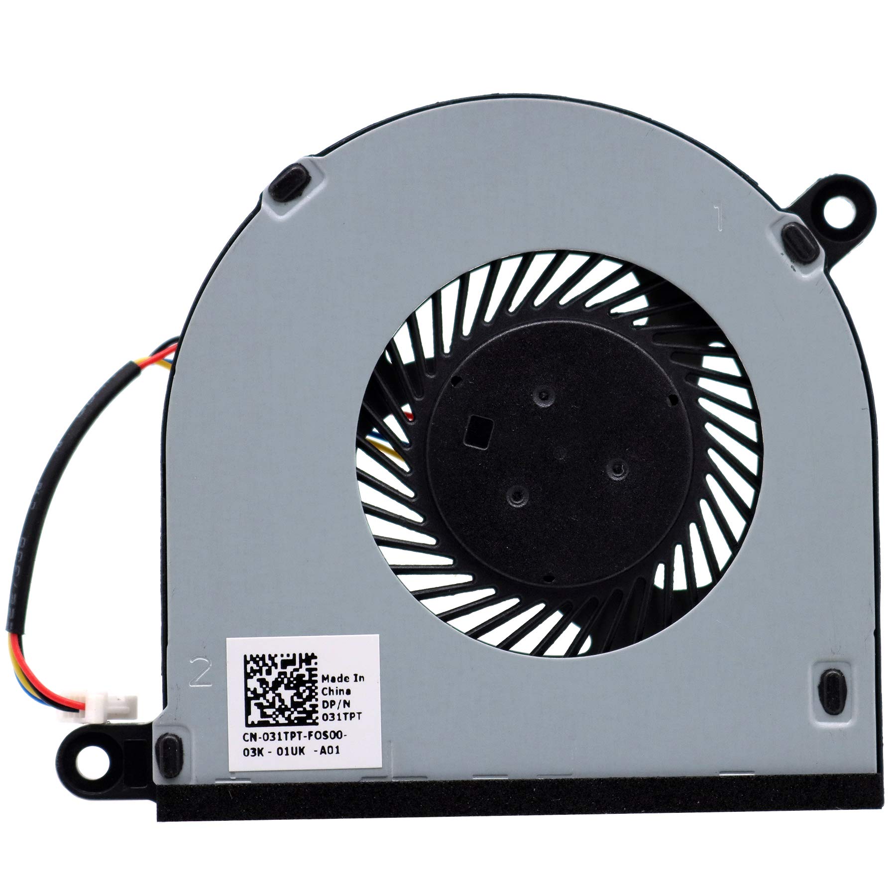 Deal4GO CPU Cooling Fan Cooler Replacement for Dell Inspiron 13 5368 5378 5379 7368 7378 7379 Inspiron 15 5568 7569 7579 031TPT 31TPT