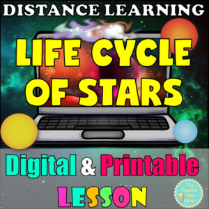 life cycle of stars digital lesson