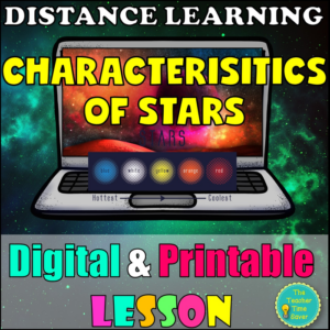 characteristics of stars digital lesson