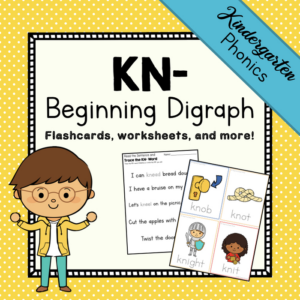 kn beginning digraph phonics