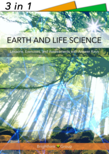 earth and life science | printable lessons, exercises, and assessments with answer keys | 207 sets, 461 pages | grade 6-12