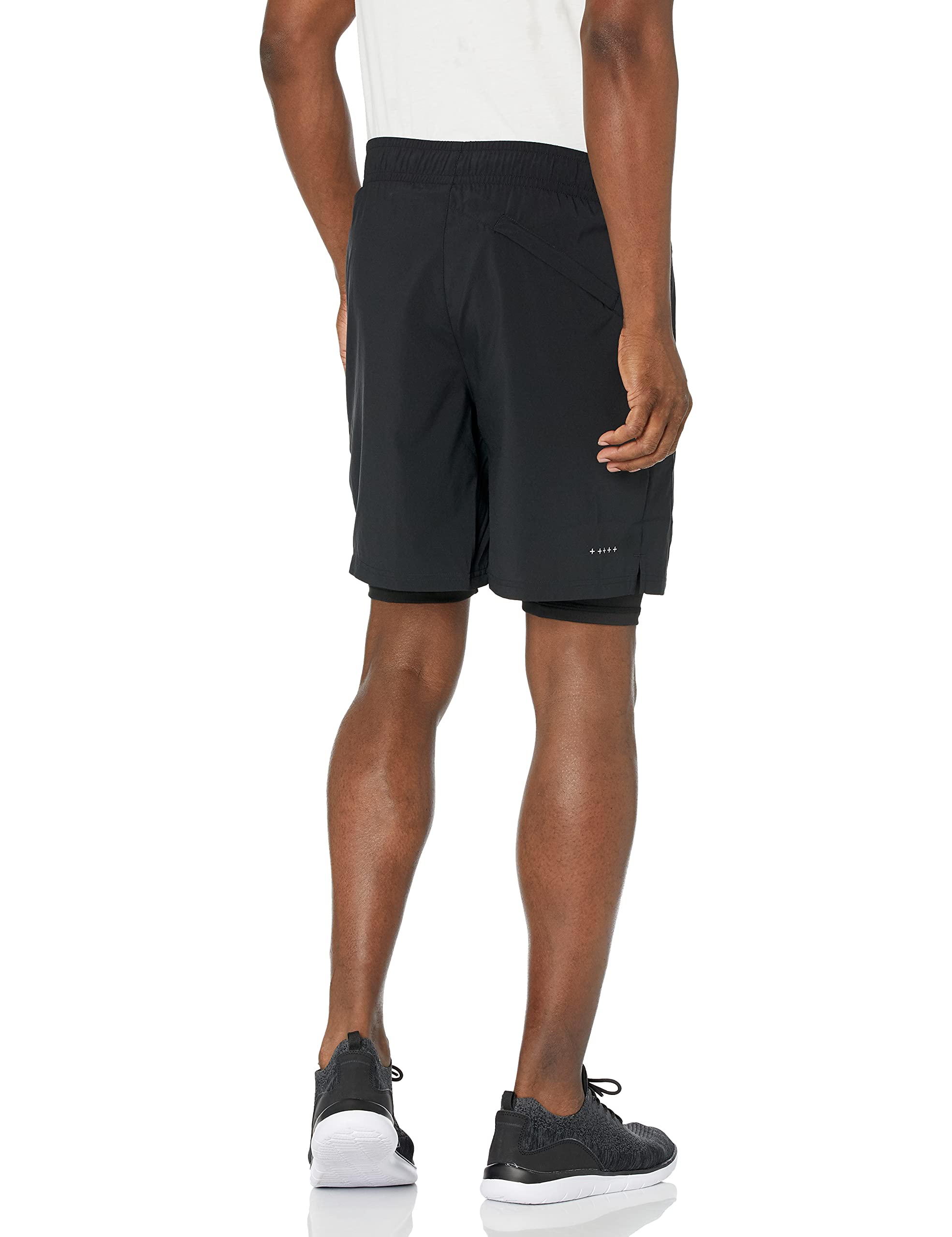 PUMA mens Run Favorite 7" Woven 2in1 Shorts, Puma Black, X-Large US