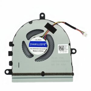 zhawuleefb replacement new cpu cooling fan for dell inspiron 15 5570 5575 3533 3583 3585 5593 5594 3501 3505 p75f laptop series 07mcd0 dfs531005mcot fk39 pb7806s05hn2 dc5v 0.5a cpu fan