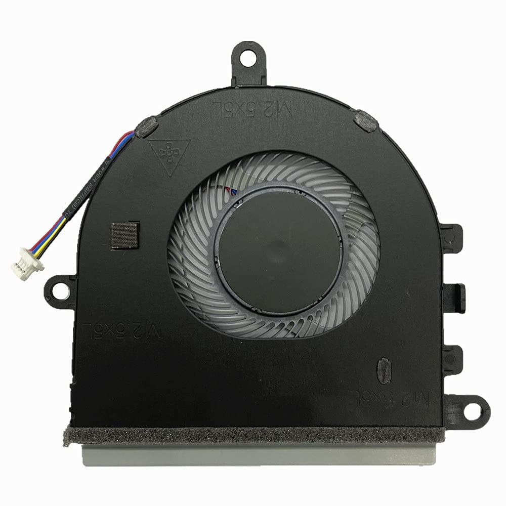 ZHAWULEEFB Replacement New CPU Cooling Fan for Dell Inspiron 15 5570 5575 3533 3583 3585 5593 5594 3501 3505 P75F Laptop Series 07MCD0 DFS531005MCOT FK39 PB7806S05HN2 DC5V 0.5A CPU Fan