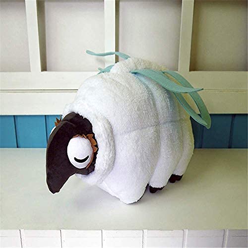 Nanrui Trade. The Ancient Magus Bride Plush Doll Anime Mahoutsukai no Yome Chise Hatori pet Insect Plush Toy 15.7" Stuff Pillow for Adult Children (15.7 ", White)