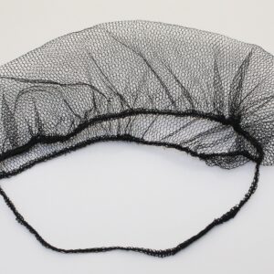 A+ DESIGN Disposable Nylon Honeycomb Royal Beard Protector nets, Latex Free (Black 100 pieces)