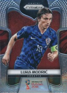 2018 panini prizm world cup #229 luka modric croatia soccer card