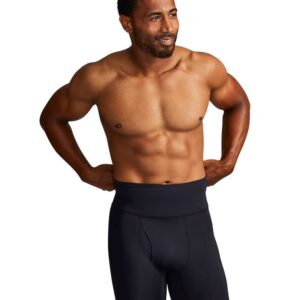 Tommie Copper Men's Pro-Grade Lower Back Support Undershorts - Black, Large