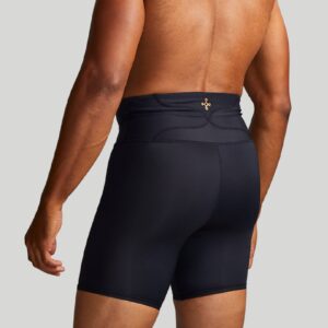 Tommie Copper Men's Pro-Grade Lower Back Support Undershorts - Black, Large