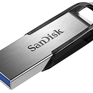 SanDisk 128GB Ultra Flair USB 3.0 Flash Drive (10 Pack) High Speed Memory Pen Drive (SDCZ73-128G-G46) Bundle with 5 Everything But Stromboli Lanyards