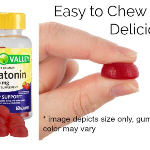 PREMIUM-FUSION Melatonin Gummies 5mg for Adults. Sleep Support from Spring Valley + Guide to Supplements