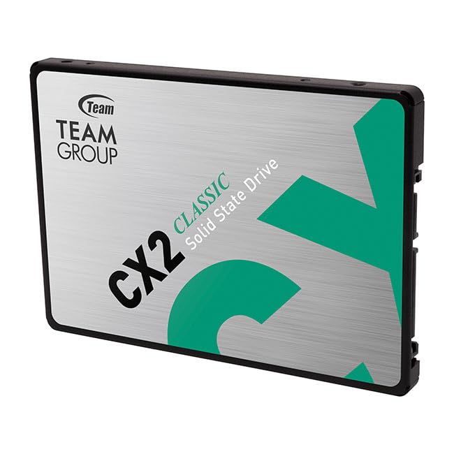 Team 512GB CX2 2.5 SATA III 3D NAND Internal Solid State Drive Model T253X6512G0C101