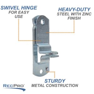 RecPro Trailer Cam-Action Hasp Lock Mechanism | Enclosed Trailer Door Latch | Made in USA (2)