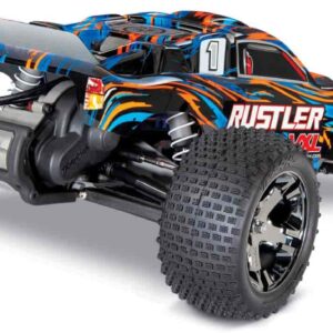 Traxxas 370764ORNG Rustler Vxl: 1/10 Scale Stadium T