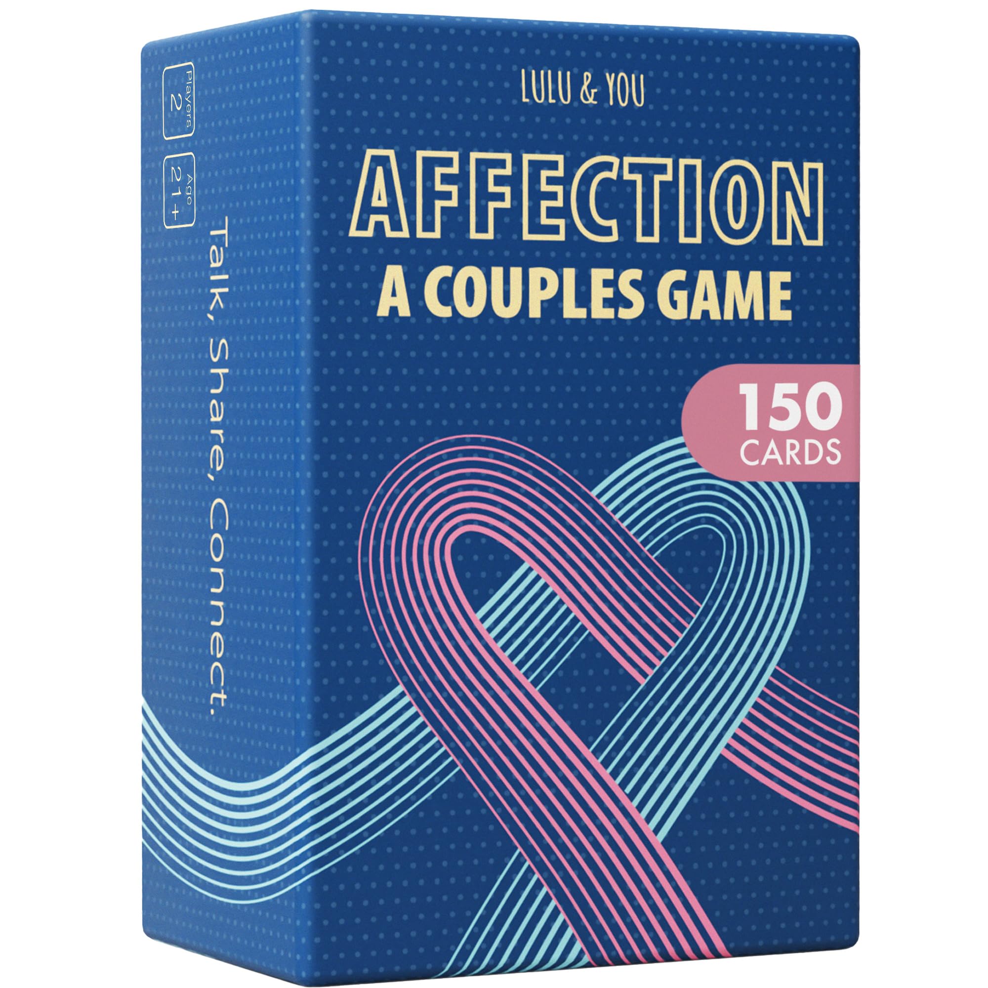 Lulu & You AFFECTION Couples Game: A Great Gift for Boyfriend, Girlfriend, Husband, Wife, Fiancé or Bride to Be