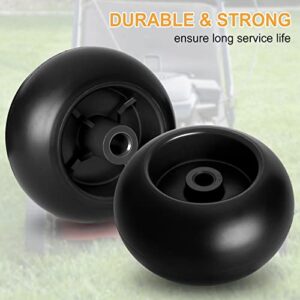 UP2WIN Mower Deck Wheels Compatible with Craftsman Husq Cub JD Lawn Mower Tractor, 753-04856A Deck Rollers Gauge Wheel Work with 54" 48" Deck