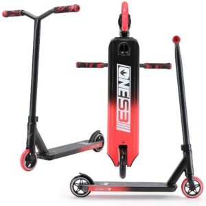 envy scooters one s3 complete scooter - red/black