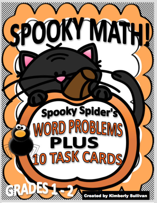 FALL WORD PROBLEMS and TASK CARDS ADDITION and SUBTRACTION GRADES 1 - 2