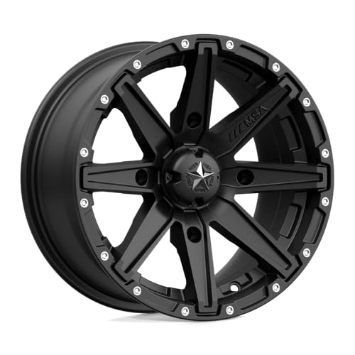 MA33 14X7 4X137 S-BLK 10MM Custom Rim