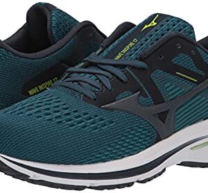 Mizuno Men's Wave Inspire 17, Harbor Blue/India Ink, 7